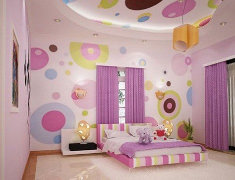 dormitorios chicas adolescentes 8 Girls-Bedroom-and-Living-room1