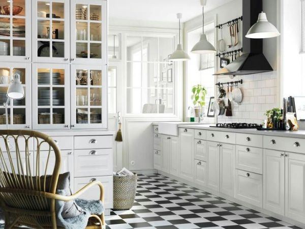 De 100 fotos de decoración de cocinas blancas y grises modernas
