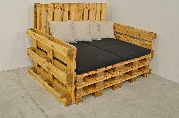 De 100 ideas de cómo hacer muebles hechos con palets