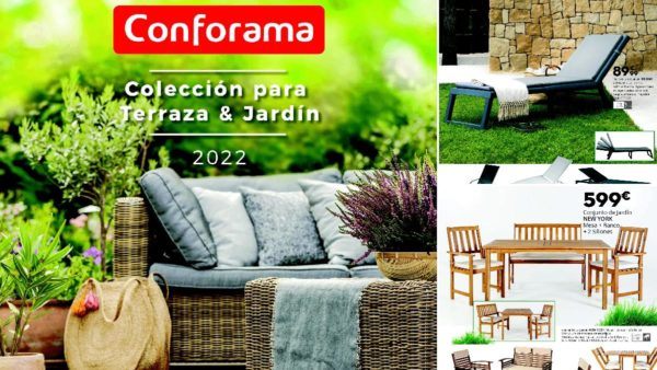 Muebles y decoración de jardín Conforama 2022