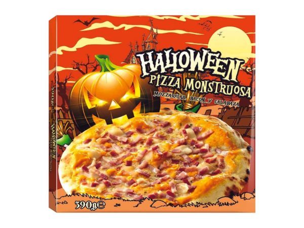 Catalogo halloween lidl alimentacion pizza